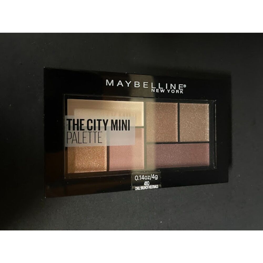 Maybelline The City Mini Palette Eyeshadow Shade 410 "Chill Brunch Neutrals"